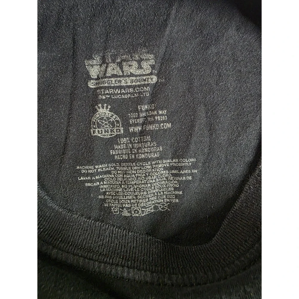 Star Wars Mens Shirt XL Black  Momaw Nadon Funko Smuggler Tee